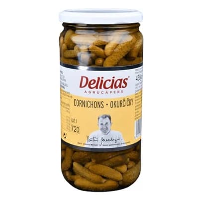 Delicias Okurky Cornichons