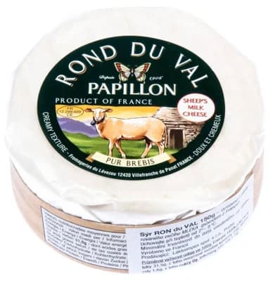 Papillon Rond du Val sýr ovčí