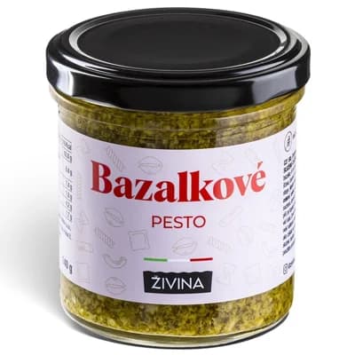 Živina Bazalkové Pesto