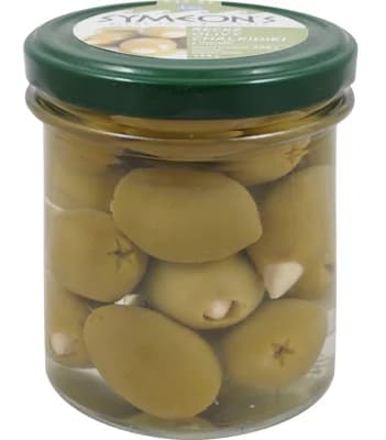 Symeon´s zelené olivy s mandlemi S.S. Mammoth