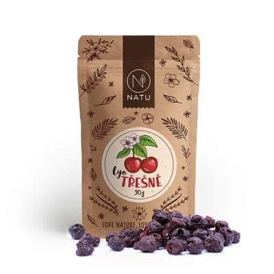NATU Lyofilizované třešně 30g