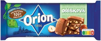 ORION Mléčná čokoláda oříšková