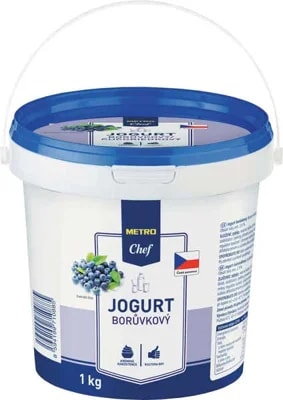 Metro Chef Jogurt Borůvka 3,5%