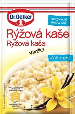Dr.Oetker Rýžová kaše vanilka bez lepku