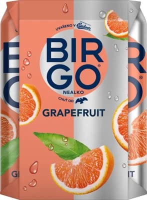 Birgo nealkoholický Grapefruit 4×0,5 l plech