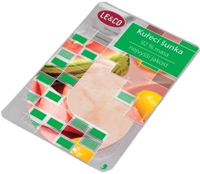 Le & Co Šunka kuřecí prsní nejvyšší jakosti (92% masa)