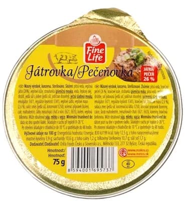 Fine Life Paštika Játrová