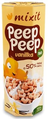 Mixit BIO Cereálie Peep Peep vanilka