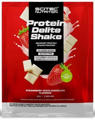 Scitec Nutrition Scitec Protein Delite Shake - jahoda/bílá čokoláda
