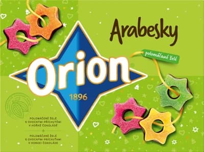 ORION Arabesky želé polomáčené