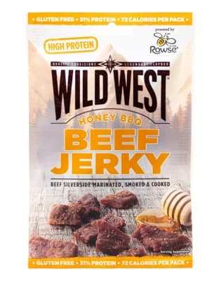Wild West Beef Jerky Honey BBQ