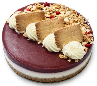 Rohlik.cz Tvarohový mini dort s jahodami