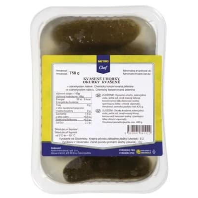 METRO Chef Kvašené okurky SK vanička