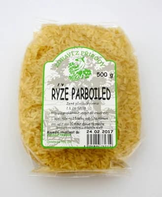 Zdraví z přírody Rýže parboiled