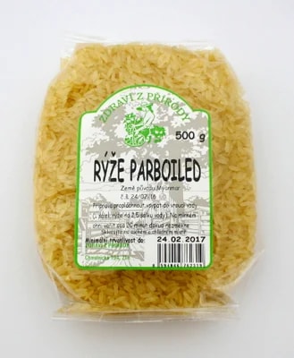 Zdraví z přírody Rýže parboiled