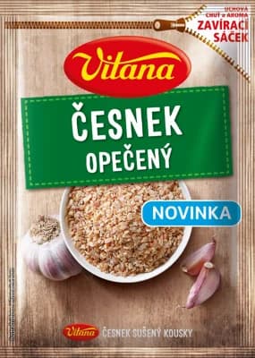 Vitana Česnek opečený kousky koření