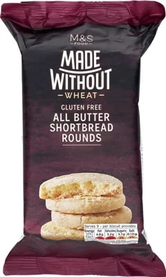 Marks & Spencer Bezlepkové máslové sušenky
