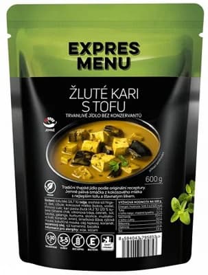 Expres menu Žluté kari s tofu