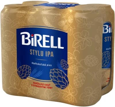 Birell Stylu IPA 6×0,5 l plech
