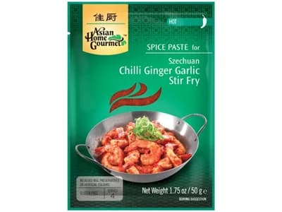 AsiaHomeGourmet Sečuánské Stir-Fry s chilli, zázvorem a česnekem pasta