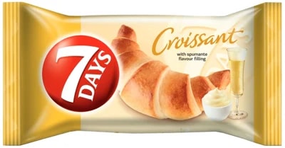 7 Days Croissant s náplní s příchutí italského šumivého vína