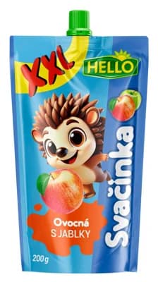 Hello Ovocná svačinka XXL s jablky kapsička