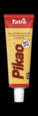 Tatra Pikao zahuštené slazené plnotučné mléko s kakaem
