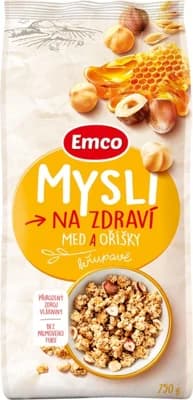 Emco Mysli na Zdraví Křupavé Med a ořechy