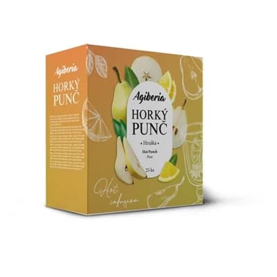 AGIBERIA horký punč hruška 25 x