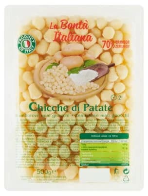 la bontä italiana Bramborové mini gnocchi