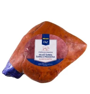 Metro Chef Selečí Šunka na kosti výběrová (92% masa)