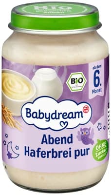 Babydream BIO Kaše ovesná na noc