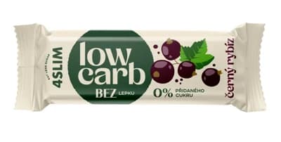 4Slim Low carb tyčinka černý rybíz