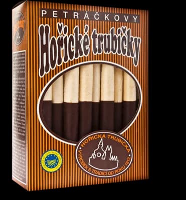 Petráčkovy Hořické trubičky plněné polomáčené kakaové s ořechy 20x40g