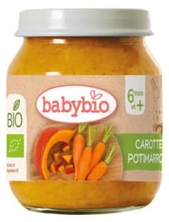Babybio BIO Mrkev a dýně