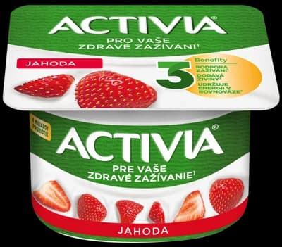 Activia Probiotický jogurt jahodový