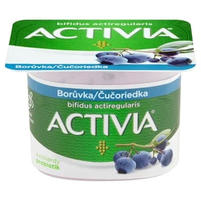 Danone Activia Jogurt borůvka/ višeň chlaz. 8 x
