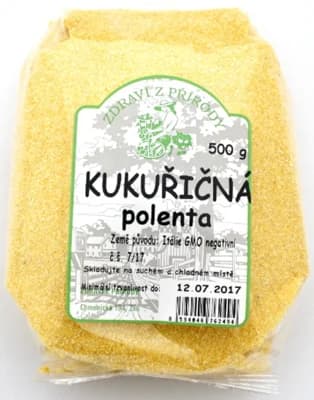 Zdraví z přírody Polenta