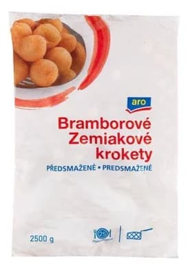 ARO Krokety bramborové kulaté předsmažené