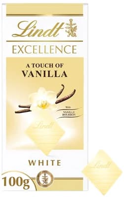 Lindt Čokoláda EXCELLENCE Extra bílá s vanilkovou příchutí