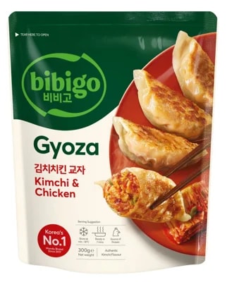 Bibigo Gyoza kimchi a kuře