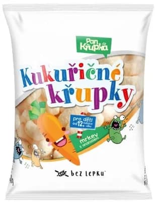 Pan Křupka Kukuřičné křupky mrkev a ananas