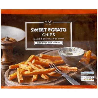 Marks & Spencer Batátové hranolky kořeněné