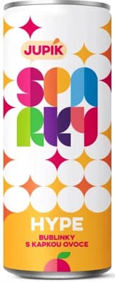 Jupík Sparky Hype Sycený nápoj plech