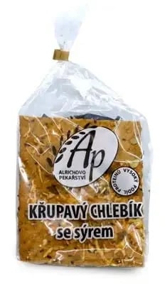 Alrichovo pekařství Křupavý chlebík se sýrem