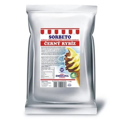 BOHEMILK Sorbeto s příchutí černého rybízu
