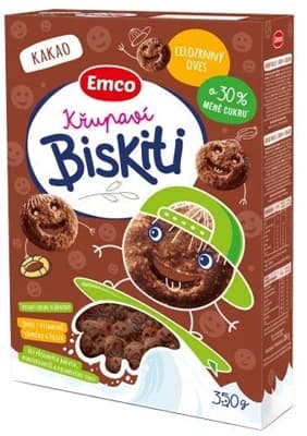 Emco Křupaví Biskiti kakao