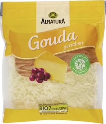ALNATURA BIO Gouda sýr strouhaný