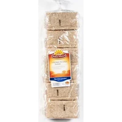 Dobré pečivo Plátky křehké grahamové 6 x