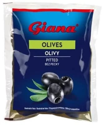 Giana Olivy černé krájené